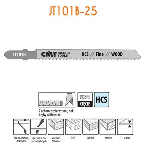 Brzeszczot Do Drewna HCS JT101B 25