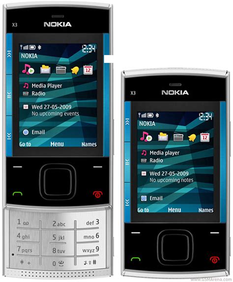 Nokia X3 pictures, official photos