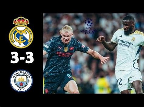 Real Madrid Vs Man City Tadi Malam Hasil Liga Champion Tadi Malam