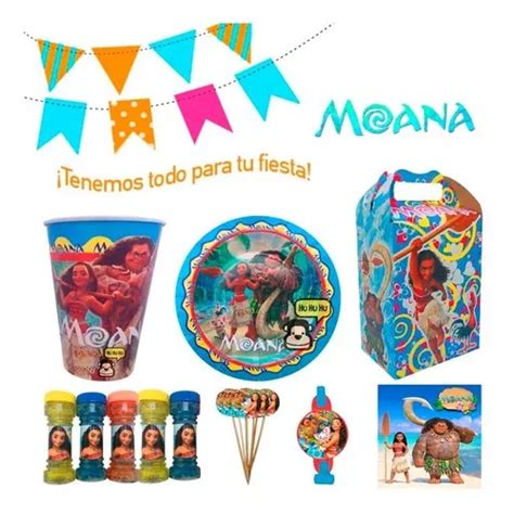 Moana Dulceros Platos Vasos Desechables Fiesta En Venta En San