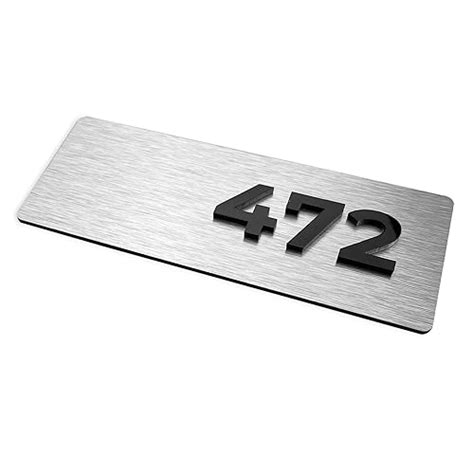 AlÚmadesignco Room Number Signs Apartment Door Numbers