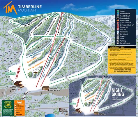 Trail Map – Timberline Mountain