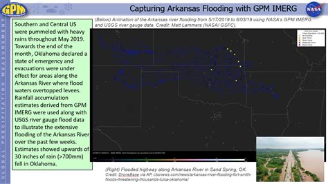 Capturing Arkansas Flooding With GPM IMERG NASA Global Precipitation