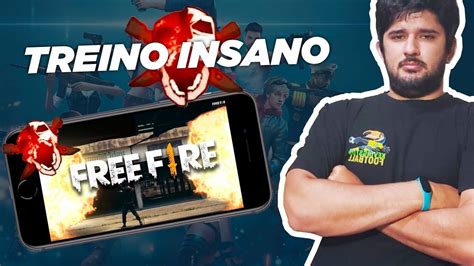 Live Free Fire Ao Vivo Treinamento Insano Bora Youtube