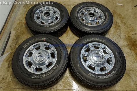 2014 Ford F350 Super Duty 18" OEM Chrome Wheels F250 Lariat FX4 King ...