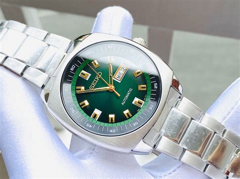 Seiko Recraft Automatic Green Snkm Snkm K Ng H Nam