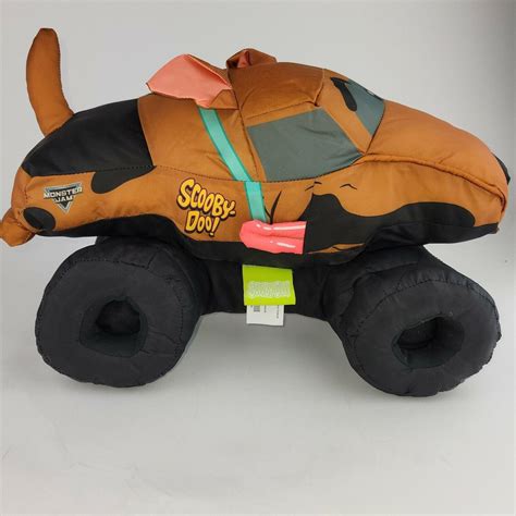 Scooby Doo Monster Jam Truck Plush Stuffed Toy Monster Truck 15 ...