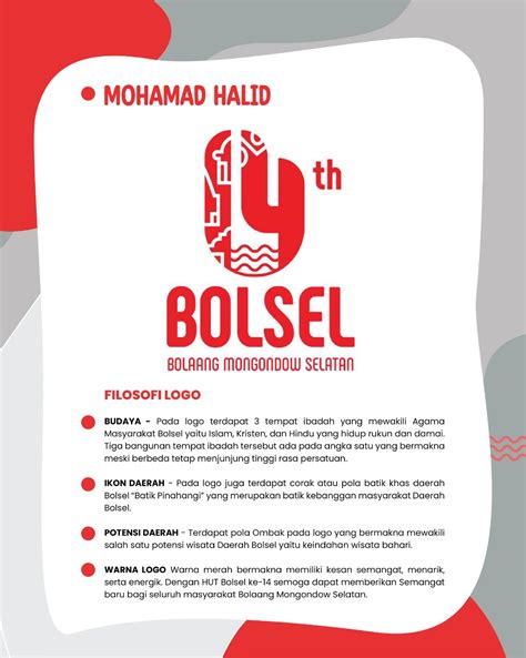 Dewan Juri Sayembara Desain Logo Hut Bolsel Ke Xiv Umumkan 5 Besar Cek Disini Nama Nama