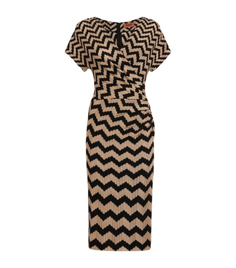 Missoni Zigzag Midi Dress Harrods Uk