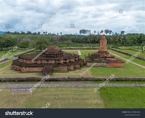 Aerial View Muara Takus Temple Riau Stock Photo Shutterstock