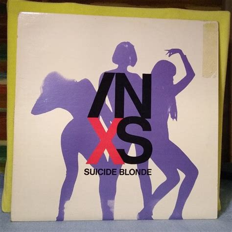 Inxs Media Inxs Suicide Blonde In Single Vinyl Record Poshmark