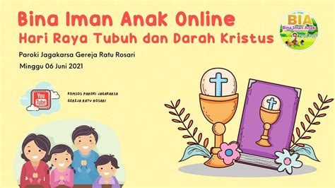 Bia Online Hari Raya Tubuh Dan Darah Kristus Youtube