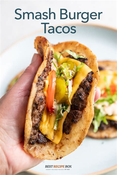 Smash Burger Tacos Or Big Mac Tacos Recipe Best Recipe Box