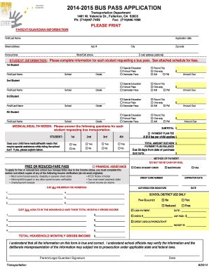 Fillable Online Please Print Parentguardian Information Fax Email Print