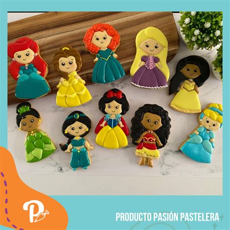 Set De Cortadores De Princesas De Disney Ariel Moana Cenicienta