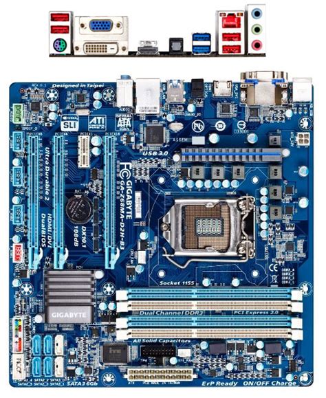 Buy Gigabyte GA-Z68MA-D2H-B3 Motherboard [GA-Z68MA-D2H-B3] | PC Case ...