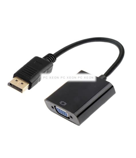 Cable Adaptador DisplayPort Macho A VGA Hembra