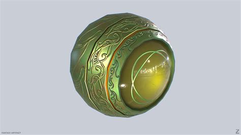 Fantasy Artifact 3d Model Turbosquid 2219732