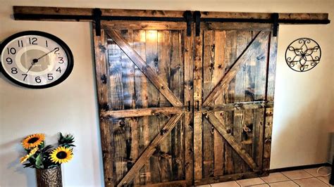 How To Install Double Barn Doors In A House - miaeroplano