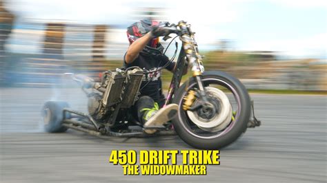 450cc Drift Trike The Widowmaker Youtube