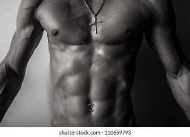 Beauty Men Torso Naked Body Isolated Stock Photo 110659793 Shutterstock