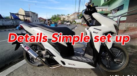 Honda Click 150i Gc Simple Setup Details Youtube