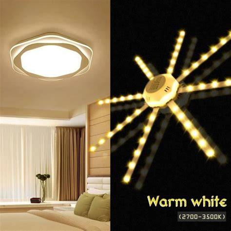 AMPOULE LED Warm White 16W Plafonnier LED En Forme De Pieuvre