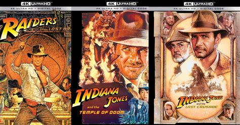 Indiana Jones Hits 4K UHD With All Four Films On June 6th