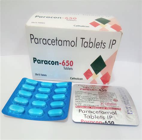 Paracon 650 Tablets Catholicon Pharmaceutical Pvt Ltd