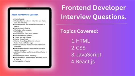 Frontend Interview Questions