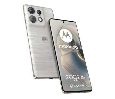 Motorola Edge 50 Pro 5G 12 512GB Moonlight Pearl 144Hz Smartfony I