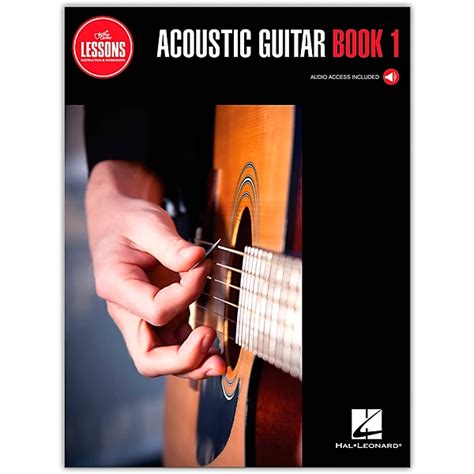 Guitar Center Lessons Acoustic Guitar Curriculum Book 1 (Book/Online ...