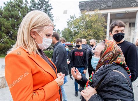 Candidate Presidency Violeta Ivanov L Speaks Editorial Stock Photo ...