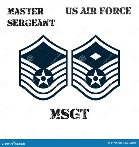 Realistic Vector Badge Of The Armband Of The Chevron Of The Master