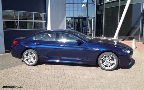 Tanzanite Blue Bmw 6 Series Gran Coupe In The Sun