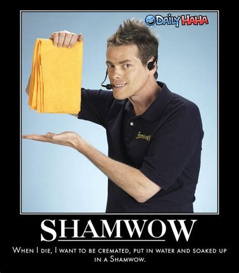 Shamwow motivational