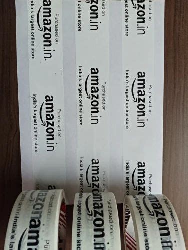 Amazon Printed Tape At Rs 2250 Box Custom Printed Tapes In Ahmedabad