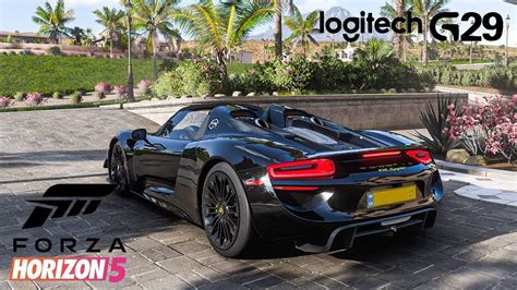 Hp Porsche Spyder Forza Horizon Logitech G Gameplay