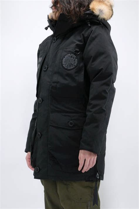 Canada Goose Mens Down Parka Macculloch Black Label Black Due West