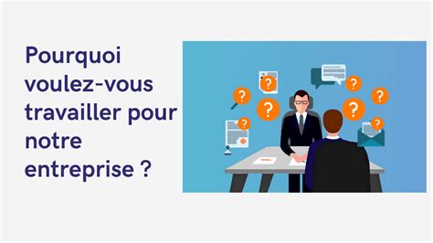 R Pondre La Question Pourquoi Voulez Vous Travailler Chez Nous