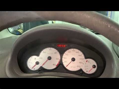 How To Reset The Oil Light On The Peugeot Peugeot Mk