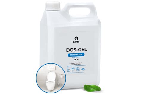 Универсальный чистящий гель Grass "DOS-Gel" Professional 5 л 125240 ...