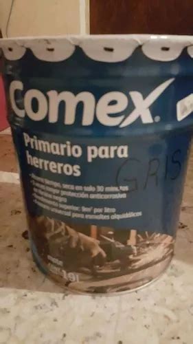 Pintura Comex Primario Para Herreros Color Gris Lts En Venta En