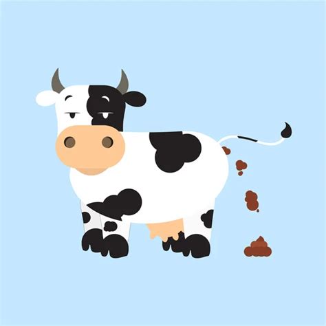 Tick in the cow Stock Illustration by ©drical #124492778