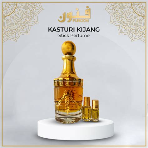 Minyak Wangi Kasturi Kijang Asli Tahan 24jam Stick Perfume For Muslim