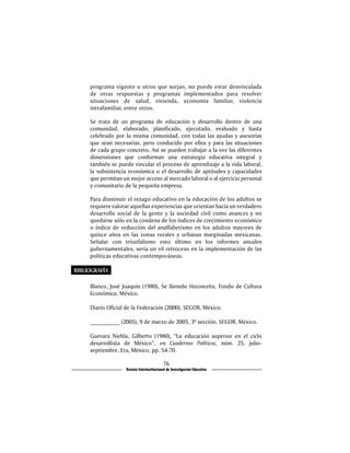 Educaci N Para Adultos En El Siglo Xxi M Xico Pdf