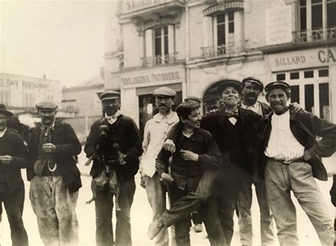 Group Of Apaches Parisian Hooligans Night Muggers Street Gangs And