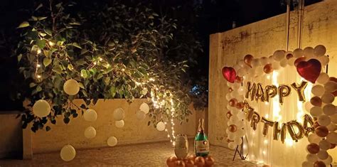 Fun Terrace Birthday Decoration Ideas Theqna Org