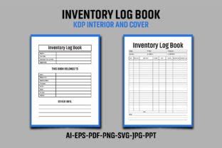 Inventory Log Book KDP Interior Cover Graphic By Shamsul75