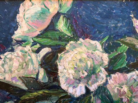 Oil painting Peonies Painting by Andrii Zhyvodorov - Jose Art Gallery